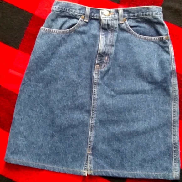 EDDIE BAUER Vintage Jean Skirt - Picture 3 of 4